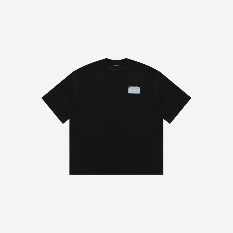 Stapled Label T-Shirt